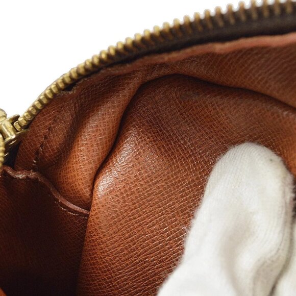 808292AM (G4) Louis Vuitton Crossbody Bag Trocadero 30 Brown Monogram - Picture 9 of 10